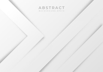 Abstract Dynamic White Dimension Background with Copy Space for Text