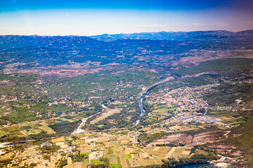 South east of France close to Nimes and bridge Gard

