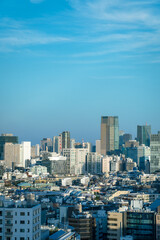Fototapeta na wymiar 東京の風景：渋谷から見る都市０２