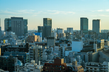 東京の風景：渋谷から見る都市０１