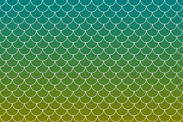 Colorful fish scales or mermaid scales pattern background.