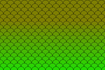 Colorful fish scales or mermaid scales pattern background. © Thaimage