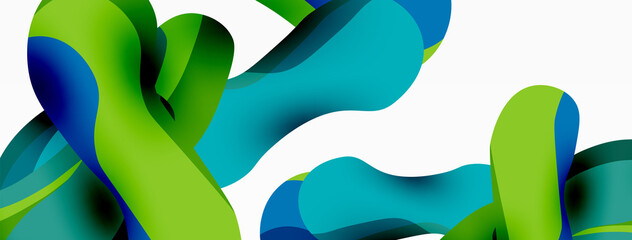 Creative geometric wallpaper. Splash shapes composition background. Techno business template for wallpaper, banner, background or landing