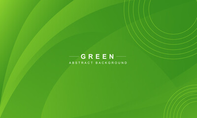 Light green geometric background. Dynamic shapes composition. Vector illustration. EPS 10.