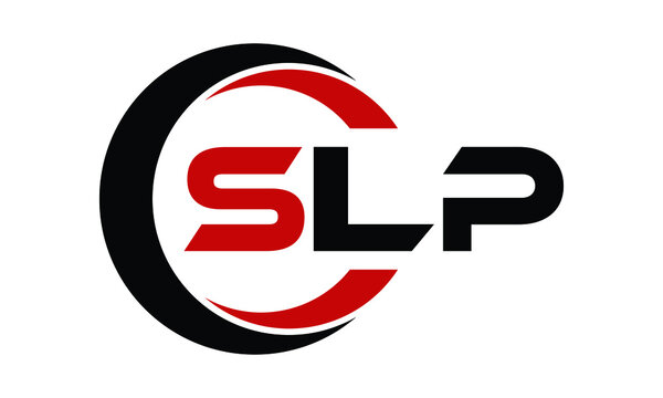 SLP three letter swoosh logo design vector template | monogram logo | abstract logo | wordmark logo | letter mark logo | business logo | brand logo | flat logo | minimalist logo | text | word | symbol