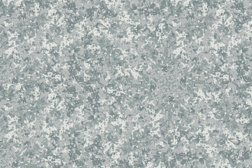 Pixel camouflage for a soldier army uniform. Modern camo fabric design. Digital military vector background.