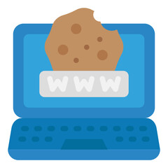 cookie flat icon