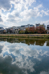 静かな鴨川