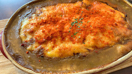 北九州市門司港で食べた焼きカレー