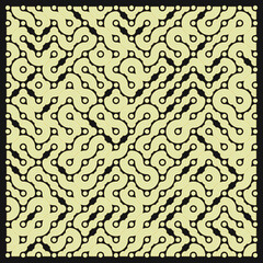 Fototapeta premium Color truchet tiling connections illustration
