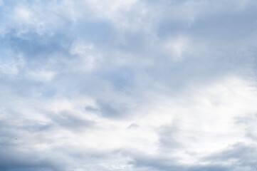 Fototapeta premium 雲が一面に広がっていました