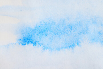 blue watercolor background paper texture vignetting frame