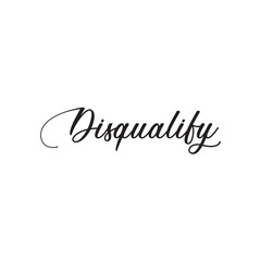 Only one single word. Printable graphic tee. Design doodle for print. Vector illustration. Colorful. Hand drawn calligraphy style. Black and white