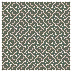 Fototapeta premium Color truchet tiling connections illustration