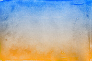 ukrainian flag abstract gradient blue and yellow art background