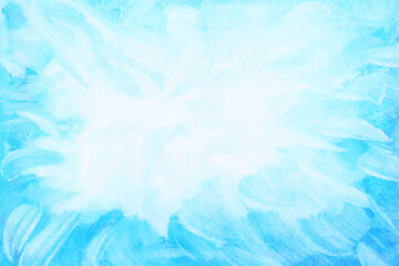 blue brush strokes watercolor abstract background