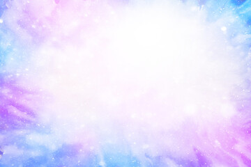 multicolored gradient abstract background snowfall watercolor