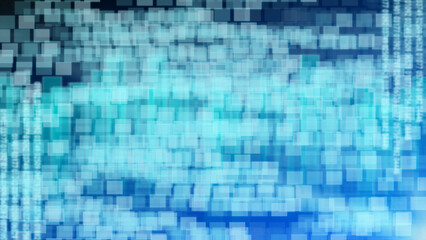 blue blur digital background