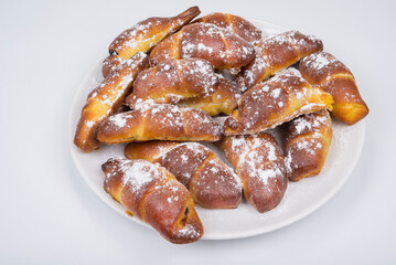 Home made  sourdough rolls with a filling.