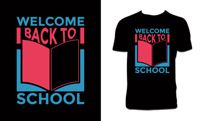 Back To School T Shirt Design 