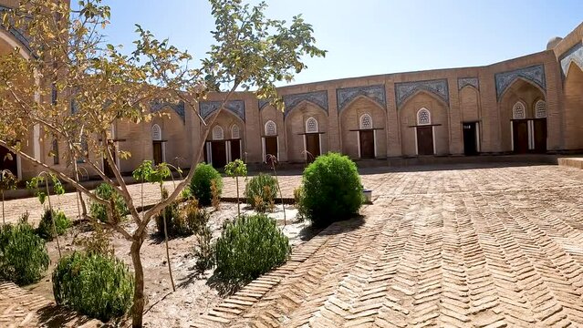Ancient architecture of the Uzbek city of Khiva.