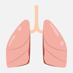 Icon of human internal organs. Icon made in growth style. The viscera of a man. Vector eps illustration.