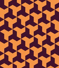 Traditional Moroccan Zellige seamless pattern