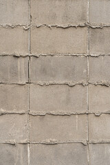 コンクリートブロック壁の背景素材