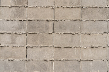 コンクリートブロック壁の背景素材