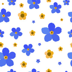 Floral Flowers pattern vector wellpaper ornament rose peone