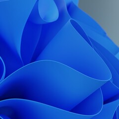 Background screensaver with a trendy design. Waves of fabric on the background. Screensaver or slide presentation and web design. Operating system. Style Wallpaper. 3d rendering.
