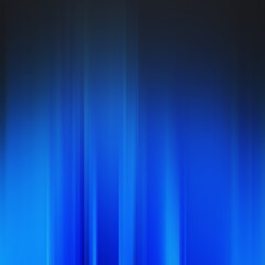 Cool backdrop background for creative design. Color gradient. 3d rendering. (Blue vertical lines)
