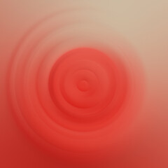 Cool backdrop background for creative design. Soft radial gradient. circular waves. 3d rendering.