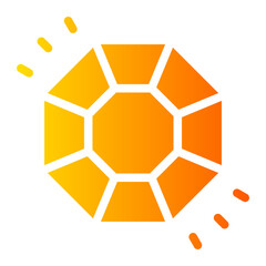 diamond gradient icon