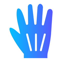 glove gradient icon