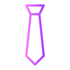 tie gradient icon