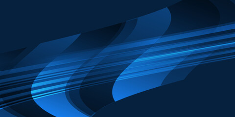 Futuristic blue light background