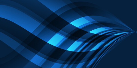 Futuristic blue light background