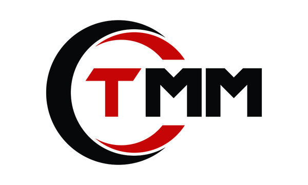 TMM three letter swoosh logo design vector template | monogram logo | abstract logo | wordmark logo | letter mark logo | business logo | brand logo | flat logo | minimalist logo | text | word | symbol