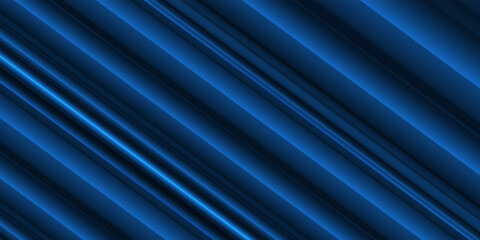 Obraz premium Futuristic blue light background