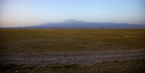 Obraz premium Panarama of Mt Kilimanjaro