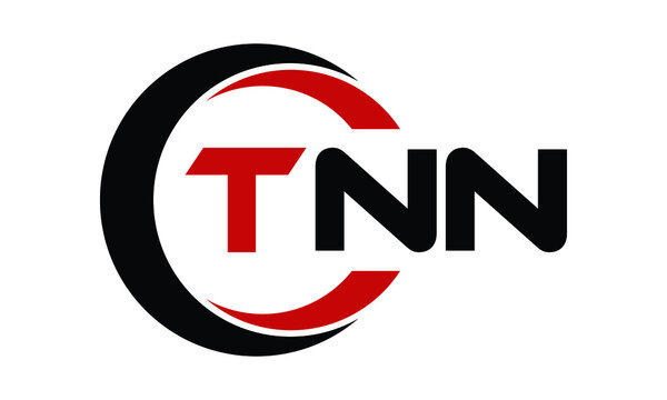 TNN three letter swoosh logo design vector template | monogram logo | abstract logo | wordmark logo | letter mark logo | business logo | brand logo | flat logo | minimalist logo | text | word | symbol