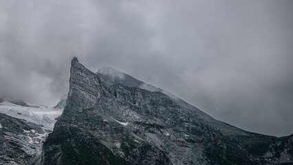 Cloudy Mountains in Austria