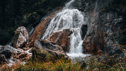 Waterfall in Austria (Moody)