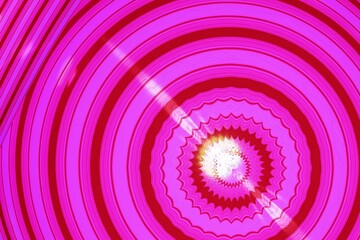 赤い円形の螺旋状をしたデザインの背景素材