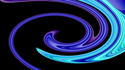 abstract blue swirl