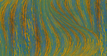 abstract green wavy texture background 