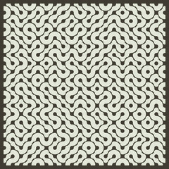 Color truchet tiling connections illustration