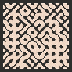 Color truchet tiling connections illustration