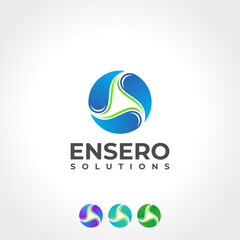 Abstract logo for business company. Corporate identity design element